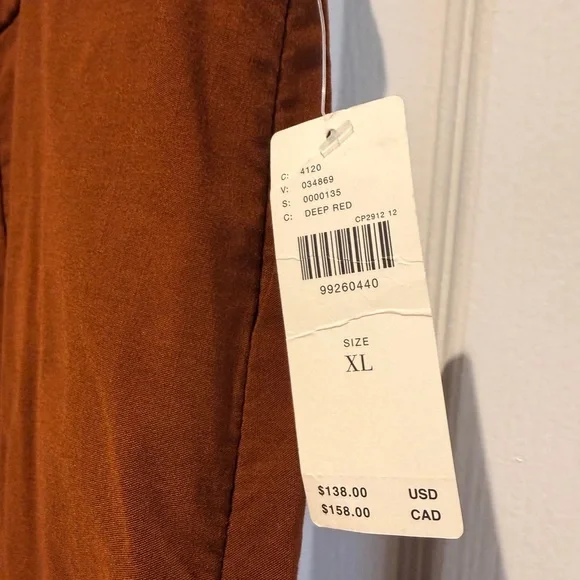 NWT By Anthropologie Size XL Belted Pencil Skirt Brown - Picture 10 of 13